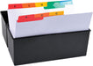 Exacompta tabbladen voor systeemkaartenbakken, 25 tabs, ft A5 10 stuks, OfficeTown