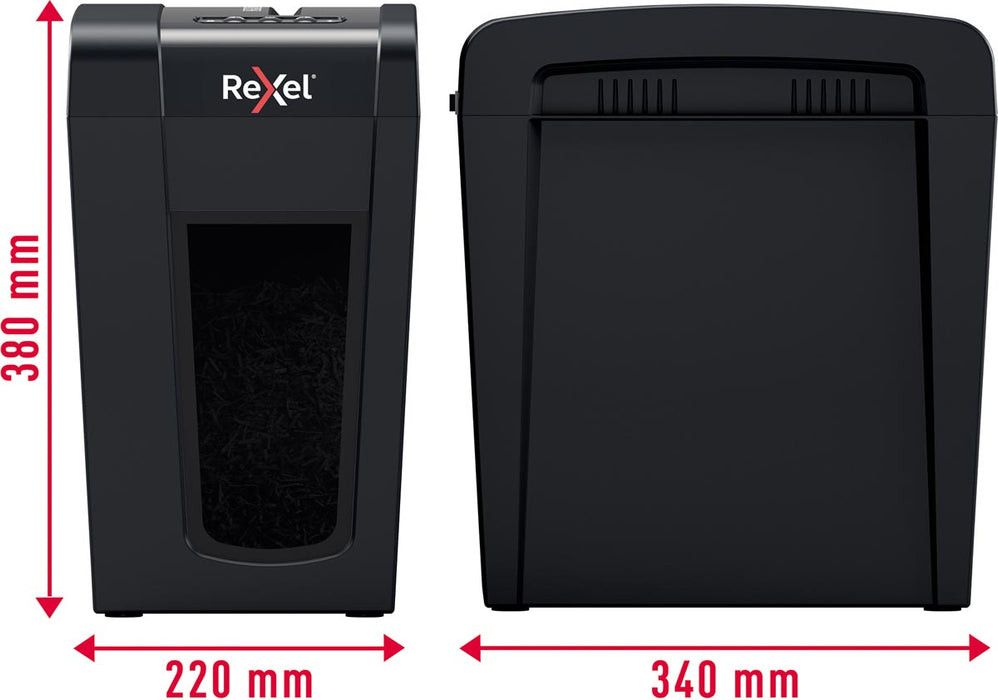 Rexel Secure papiervernietiger X10-SL - Papierversnipperaar met Cross Cut en Whisper-Shred Functie