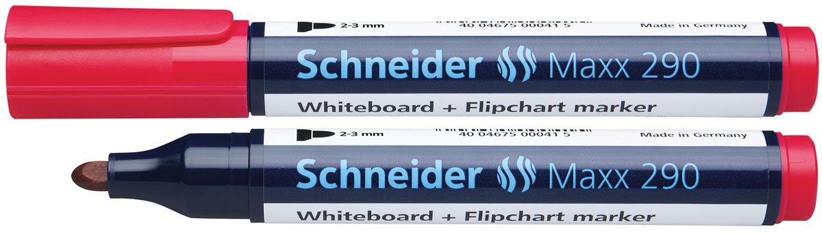 Schneider Whiteboardmarker 290 rood