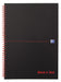 Oxford BLACK N' RED spiraalblok karton, 140 bladzijden ft A4, geruit 5 mm 5 stuks, OfficeTown