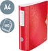 Leitz WOW ordner Active rug van 8,2 cm, rood 5 stuks, OfficeTown