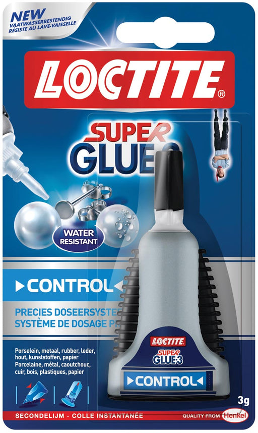 Loctite secondelijm Super Glue Control 12 stuks, OfficeTown