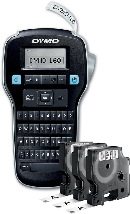 Dymo LabelManager 160 Waardepack: 1 x LabelManager 160P + 3 x D1-tape, qwerty