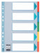 Esselte tabbladen, voor ft A4, uit karton, 5 tabs, geassorteerde kleuren 20 stuks, OfficeTown