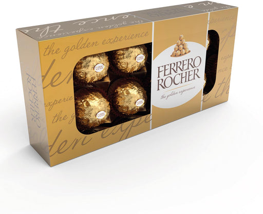 Ferrero Rocher, 8 stuks, doos van 100 g 8 stuks, OfficeTown