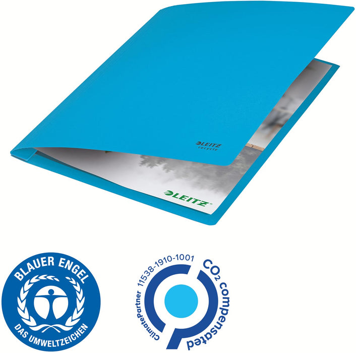 Leitz Recycle offertemap, blauw, duurzaam karton