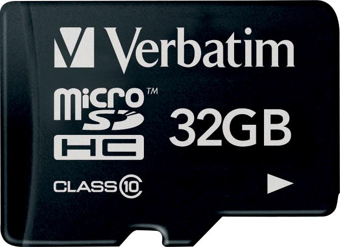Verbatim microSDHC-geheugenkaart, klasse 10, 32 GB