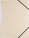 Pergamy elastomap 3 kleppen, geassorteerde pastelkleuren, pak van 10 5 stuks, OfficeTown