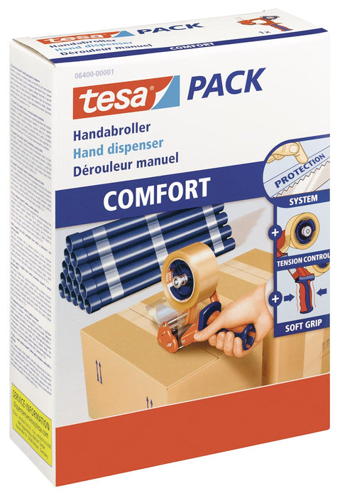 Tesa Pack 6400 verpakkingshanddispenser 'Comfort' 20 stuks