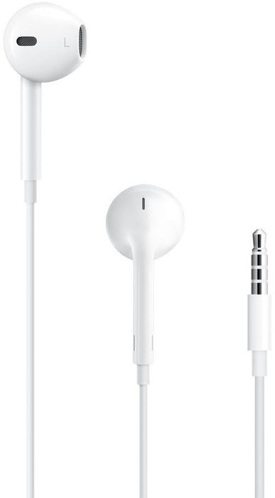 Apple EarPods, 3.5 mm jack, wit met afstandsbediening en microfoon