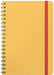 Leitz Cosy notitieboek met spiraalbinding, voor ft B5, gelijnd, geel 5 stuks, OfficeTown