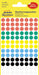 Avery Ronde etiketten diameter 8 mm, geassorteerde kleuren, 416 stuks 10 stuks, OfficeTown