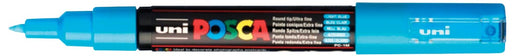 Uni POSCA paintmarker PC-1MC, 0,7 mm, lichtblauw 6 stuks, OfficeTown