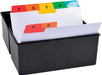 Exacompta tabbladen voor systeemkaartenbakken, 25 tabs, ft A7 10 stuks, OfficeTown