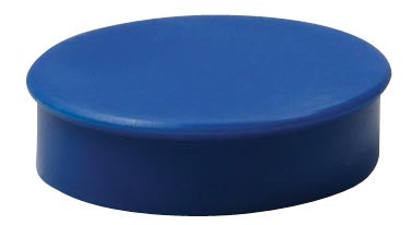 Nobo magneten diameter van 20 mm, blauw, blister van 8 stuks 10 stuks, OfficeTown