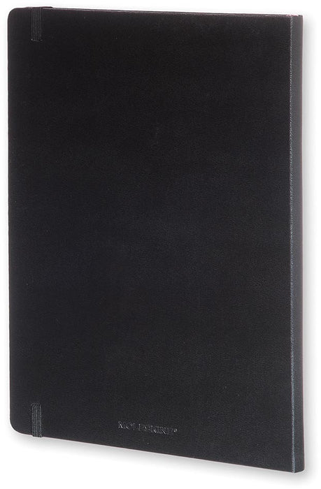 Moleskine notitieboek met harde kaft, 19 x 25 cm, zwart
