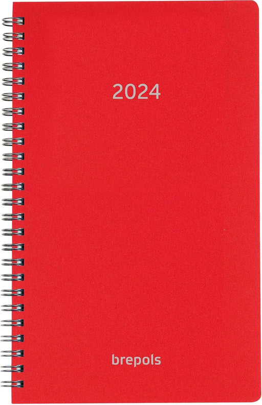 Brepols agenda Breform Polyprop 6-talig, rood, 2025 3 stuks, OfficeTown