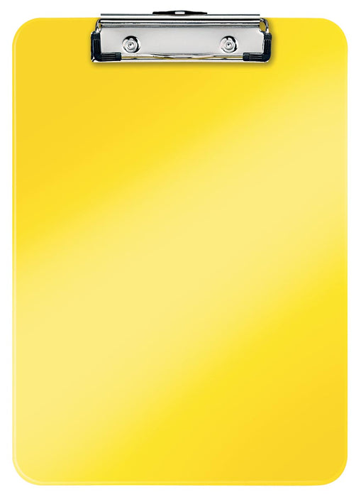 Leitz WOW klemplaat, ft A4, geel