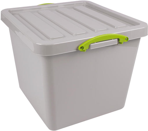 Really Useful Box Recycled opbergdoos 60 l, nestbaar, grijs 3 stuks, OfficeTown