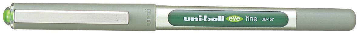 Uni-ball roller Eye Fine en Micro Fine, schrijfbreedte 0,5 mm, punt 0,7 mm, lichtgroen