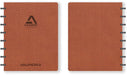 Adoc Business notitieboek, A5 - formaat, 144 pagina's, geruit 5 mm, bruin - OfficeTown