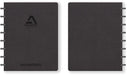 Adoc Business notitieboek, A5 - formaat, 144 pagina's, ruitjes 5 mm, zwart - OfficeTown