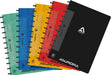 Adoc Classic Notitieboek, ft A4, 144 pagina's, geruit 5 mm, assorted kleuren - OfficeTown