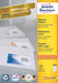 Avery Zweckform 3424, Universele etiketten, Ultragrip, wit, 100 vel, 12 per vel, 105 x 48 mm 5 stuks, OfficeTown