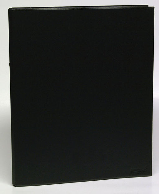 Ringmap voor ft A4, 2 ringen van 25 mm, uit PVC, zwart 24 stuks, OfficeTown