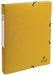 Exacompta elastobox Exabox geel, rug van 2,5 cm 8 stuks, OfficeTown