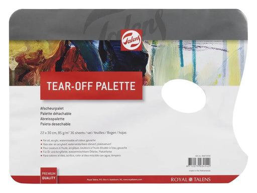 Afscheurbare mengpaletten voor verf, ft 22 x 30 cm, pak met 36 vellen - OfficeTown