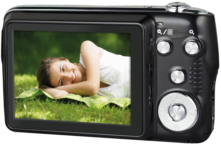 AgfaPhoto DC8200 Digitale Camera, Zwart met 18 MP Resolutie - OfficeTown