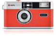AgfaPhoto retro analoog fototoestel, 35mm, rood - OfficeTown