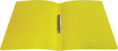 Alfa ringband, voor A4 - formaat, van PP, 2 ringen van 16 mm, doorzichtig geel - OfficeTown