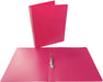 Alpha ringmap, voor ft A4, van PP, 2 ringen van 25 mm, roze - OfficeTown