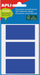 Apli gekleurde etiketten in etui blauw (2072) - OfficeTown