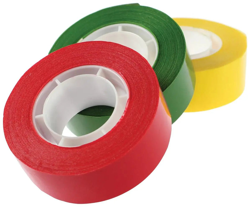 Apli plakband ft 19 mm x 33 m, rood - OfficeTown