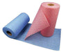 Aqualine Reinigingsdoekjes op Rol - 50 stuks, Geassorteerde Kleuren - 20 x 40 cm - OfficeTown