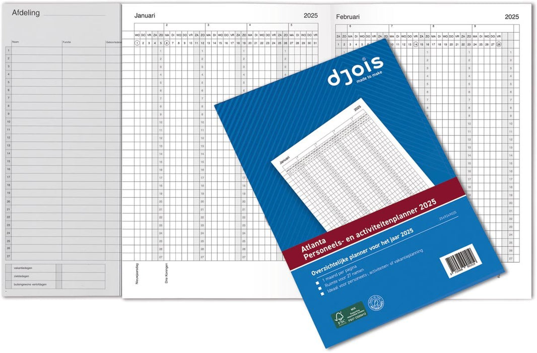 Atlanta personeel - en activiteitenplanner 2025 - OfficeTown