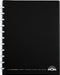 Atoma Eco schrift, ft A4 +, 120 bladzijden, geruit 5 mm, met 6 tabbladen en 5 showtassen, assorti - OfficeTown