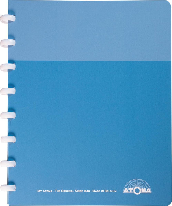Atoma My Creative Atoma Notitieboek, A5 - formaat, 144 pagina's, geruit 10 mm, assortiment van 10 stuks - OfficeTown