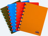 Atoma Nature schrift, ft A5, 144 bladzijden, geruit 5 mm, geassorteerde kleuren - OfficeTown