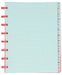 Atoma repertorium, ft A5, transparant, geruit 5mm 8 stuks - OfficeTown