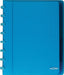 Atoma Trendy schrift A5+, 120 pagina's, geruit 5 mm, met 6 tabbladen, in diverse kleuren - OfficeTown