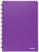 Atoma Trendy schrift, ft A4, 144 bladzijden, commercieel geruit, transparant paars - OfficeTown