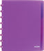 Atoma Trendy schrift, ft A5+, 120 bladzijden, commercieel geruit, met 6 tabbladen, in geassorteerde kleur - OfficeTown