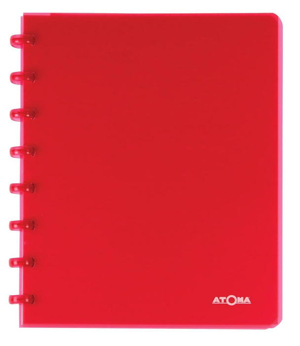Atoma Trendy schrift, ft A5, 144 bladzijden, PP, gelijnd, geassorteerde kleuren 10 stuks - OfficeTown