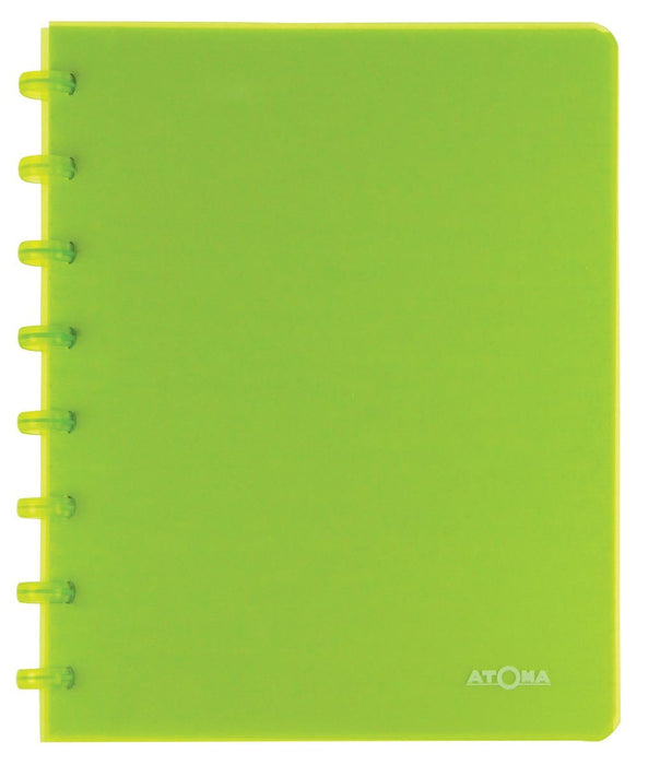 Atoma Trendy schrift, ft A5, 144 bladzijden, PP, gelijnd, geassorteerde kleuren 10 stuks - OfficeTown