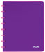Atoma Trendy schrift, ft A5, 144 bladzijden, PP, gelijnd, geassorteerde kleuren 10 stuks - OfficeTown