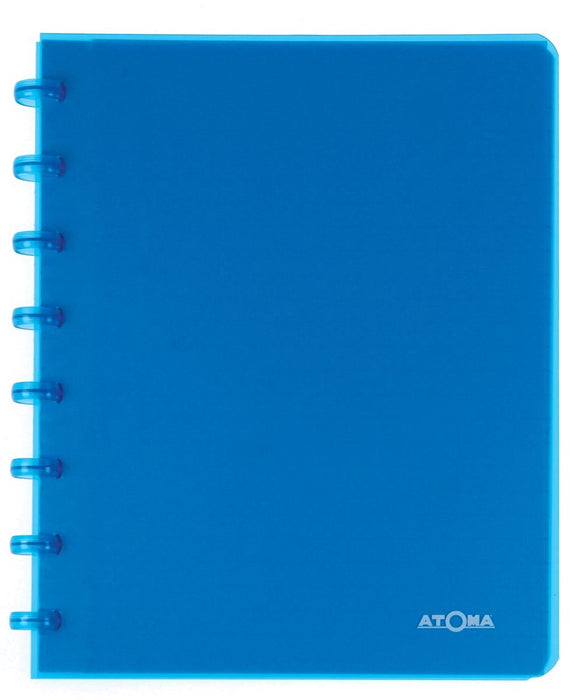 Atoma Trendy schrift, ft A5, 144 bladzijden, PP, gelijnd, geassorteerde kleuren 10 stuks - OfficeTown